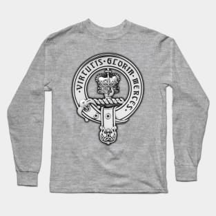 Clan Donnachaidh (Robertson) Crest Badge Long Sleeve T-Shirt